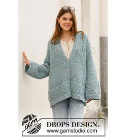 vest voor dames gemaakt van knopen