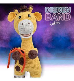 Knuffel Giraf met zonnebril gemaakt van Basis en versteviging