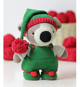 Kerst kledingset gemaakt van Scheepjes Catona 25 en 10 gram