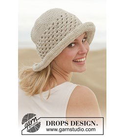 Muts gemaakt van Drops Bomull lin