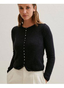 Vest met kleine knoopjes