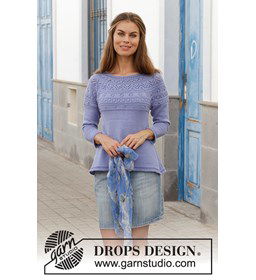 Trui gemaakt van Drops Baby Merino