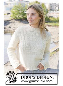 korte oversized damestrui met kabels