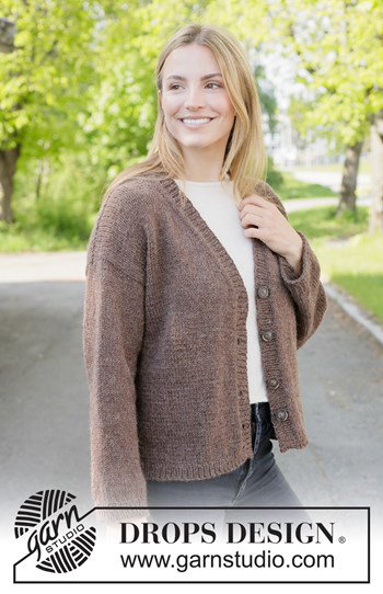 top-down damesvest met v-hals