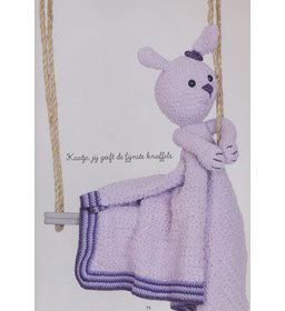 Konijn gemaakt van Scheepjes Twinkle