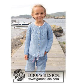 Vest gemaakt van Drops Belle