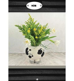 Koe gemaakt van Lopi Lettlopi