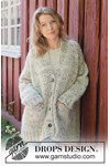 Breipatroon Frosty Dream Cardigan van andere kant