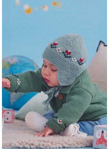 Babymuts met oorklepjes