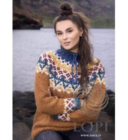 Herentrui of damestrui Vestur gemaakt van Lopi Alafosslopi