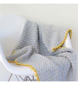 Deken gemaakt van DMC Natura medium