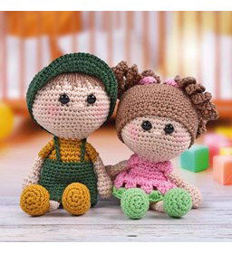 Pop jongen en meisje