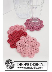 bloemen onderzetters Blushing Coasters
