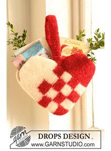 Gevilt hart voor Kerstkaarten 