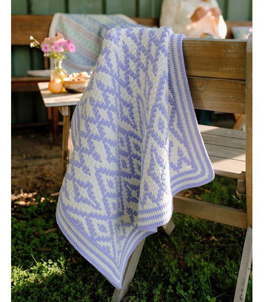 Haakpatroon Sprankel deken