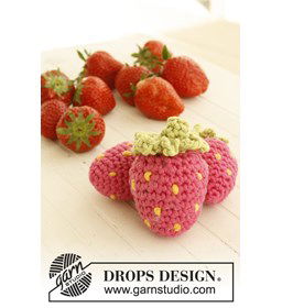 Aardbei gemaakt van Drops Paris