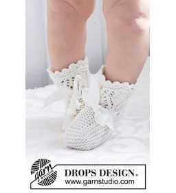 Sokken gemaakt van Drops Cotton Merino