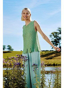 Damestopje met flapjes