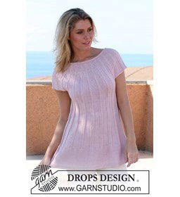 Comfortabele top gemaakt van Drops Muskat