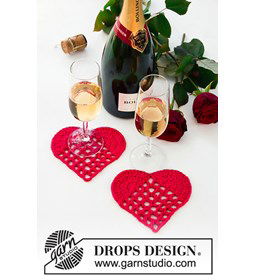 Onderzetters gemaakt van Drops Paris