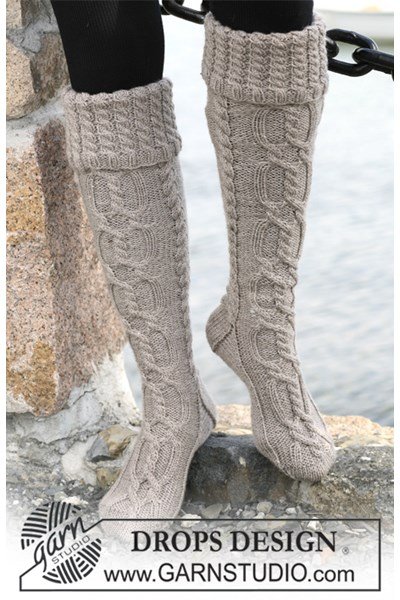 Breipatroon Lange sokken