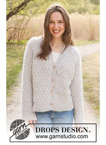 Damesvest met V-hals