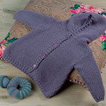 Breipatroon Vest met capuchon