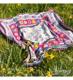 Clover Bloom Blanket gemaakt van Scheepjes Terrazzo