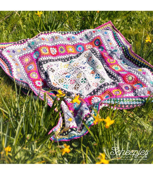 Haakpatroon Clover Bloom Blanket