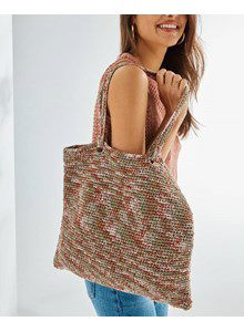 Vierkante tas met lange schouderbanden