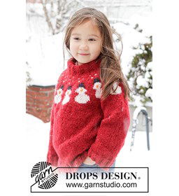 Snowman Magic Trui gemaakt van Drops Air