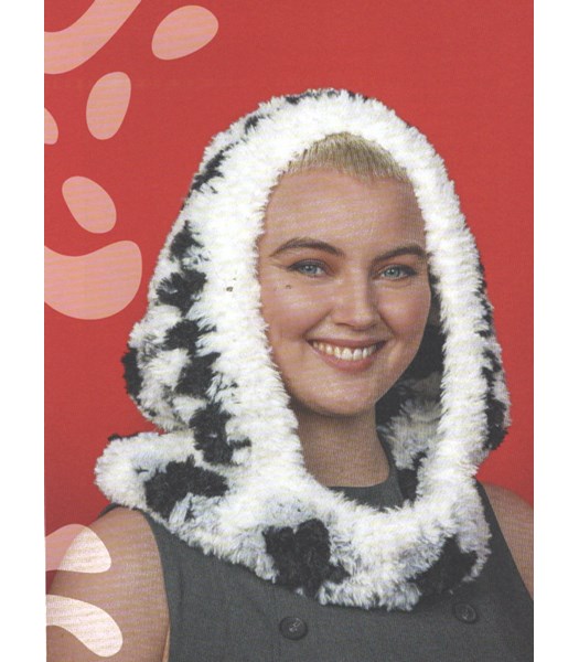 Haakpatroon Squares hoody muts