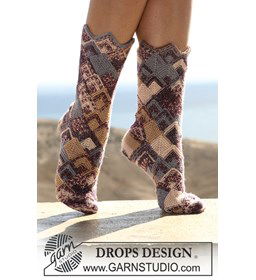 Sokken gemaakt van Drops Fabel