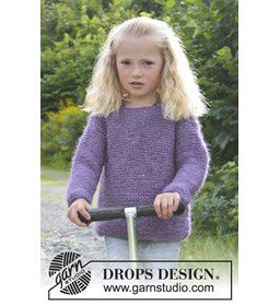 Kindertrui gemaakt van Drops Nepal