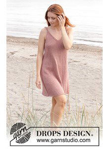 Damesjurk met smalle schouderbandjes