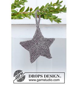 Kerstversiering gemaakt van Drops Belle