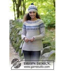 Trui gemaakt van Drops Nepal