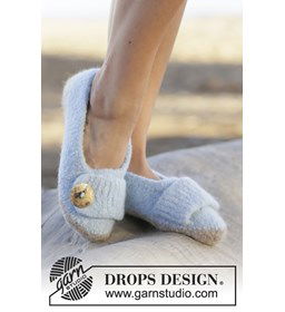 Sloffen gemaakt van knopen