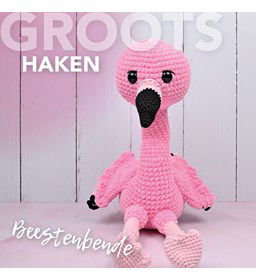 Super zachte knuffel Flamingo gemaakt van Durable Cosy extra fine