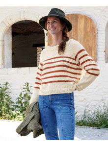 Gestreepte damestrui