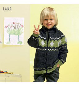 Vest gemaakt van Lang Yarns Merino 120 en 120 Color