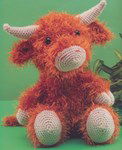 Haakpatroon Knuffel Schotse Hooglander