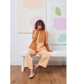 Damestrui met kleurblokken Gemma