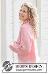 Breipatroon Pink Melody Trui van andere kant