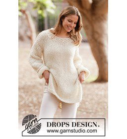 Damestrui gemaakt van Drops Snow - Eskimo