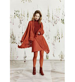 Damesvest gemaakt van Lang Yarns Urania (op=op)