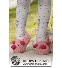 Sloffen gemaakt van Drops Paris