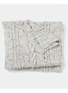 Plaid in kabelpatroon