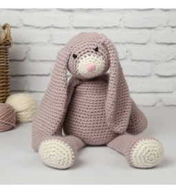 Konijn gemaakt van Haaknaalden