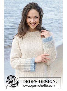 Damestrui met extra brede manchetten en taille boord.